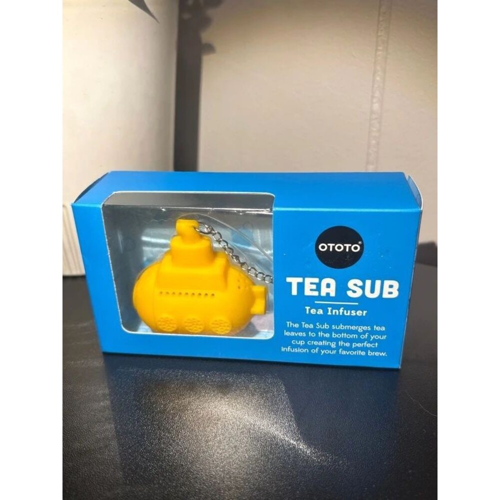 OTOTO Tea Sub Yellow Submarine Silicone Novelty Loose Leaf Tea Infuser Steeper
